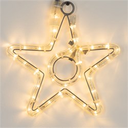 Фигура ARD-STAR-M4-200x220-36LED Warm (230V, 2.5W) (Ardecoled, IP65) 034250 - фото 142410