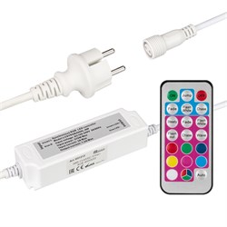 Контроллер ARD-CLASSIC-SYNC-RGB-4000LED White (230V, 370W, RF ПДУ) (Ardecoled, Закрытый) 031213 - фото 142668