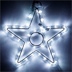 Фигура ARD-STAR-M4-200x220-36LED White (230V, 2.5W) (Ardecoled, IP65) 034263 - фото 142823