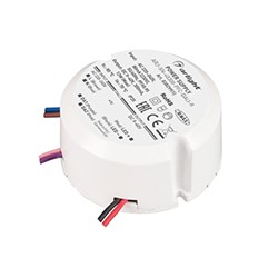 Блок питания ARJ-SN-40300-PFC-DALI-R (12W, 9-40V, 0.3A) (Arlight, IP20 Пластик, 3 года) 038299(1) - фото 143194