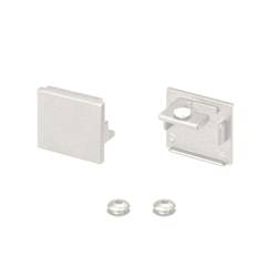 Заглушка SL-LINE-2522 WHITE глухая (Arlight, Металл) 043120 - фото 143479