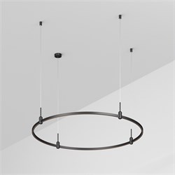 Трек ART-APRIORI-ROUND-HANG-R1200 (BK) (Arlight, IP20 Металл, 3 года) 048490 - фото 143481