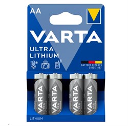 Батарейки VARTA ULTRA LITHIUM R6/АА/L91 (6106) 4BL (блистер 4шт) 2000136061713 - фото 143796