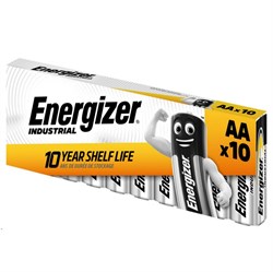 Батарейки ENERGIZER Industrial AA LR6 DP10 (коробка 10шт) 7638900361056 - фото 143831