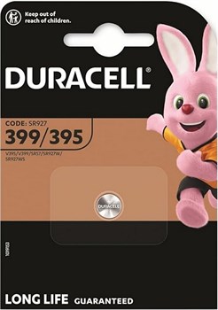 Батарейки DURACELL 395/399 SR927W BL1 (блистер 1шт) 5000394068278 - фото 144647