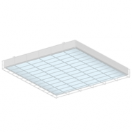 Светильник "Светодиодный   ""ВАРТОН"" спортивный накладной 595*620*65мм 36 ВТ 6500К с защитной сеткой с функцией аварийного освещения" V-A1-111-036-6500K - фото 14540