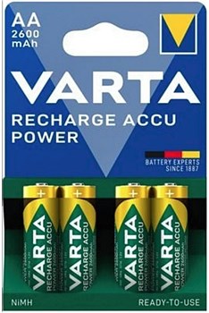 Аккумулятор VARTA POWER AA 2600mAh BL2 - (блистер 2шт) 4008496745937 - фото 146021
