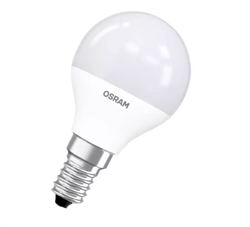 Лампа светодиодная шарик LED LS CLP40 5W/840 4000K 220V E14 холодный свет Osram 4058075695863 - фото 146154