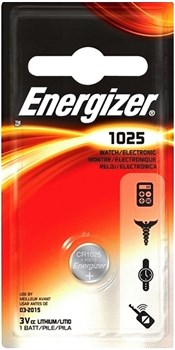 Батарейки OLD ENERGIZER Lithium CR1025 BL1 - (блистер 1шт) E300843701 - фото 146237