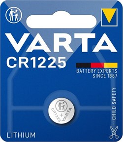 Батарейки литиевые VARTA ELECTRONICS CR1225 (блистер 1шт) 4008496747047 - фото 146249