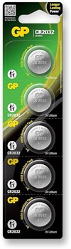 Батарейки литиевые GP CR2032-7CR5 (блистер 5шт) 2000000897745 - фото 146256