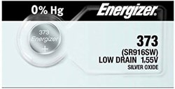 Батарейки серебряно-цинковые ENERGIZER Silver Oxide SR373 BL1 - (блистер 1шт) 7638900058802 - фото 146976