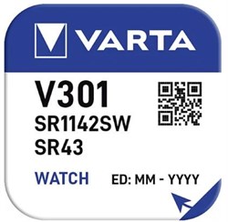 Батарейки серебряно-цинковые VARTA V301 4008496245369 - фото 147202