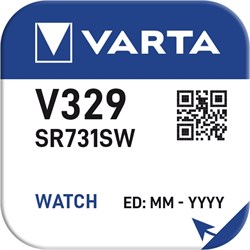 Батарейки серебряно-цинковые VARTA V329 бл.1 4008496245420 - фото 147283