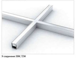 Х-соеденитель для серии T-Лайн 6500К 72Вт 1256*1193*90 мм с набором креплений 2000000197326 - фото 14912