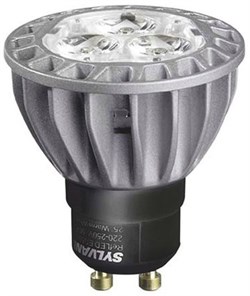 Лампа HI-SPOT RefLED ES50 6,5W 3000K 305lm 40' GU10 DIM  dark gray -   SYLVANIA 0026791 - фото 14988