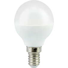 Ecola globe   LED Premium  7,0W G45  220V E14 2700K шар (композит) 77x45 K4QW70ELC - фото 15060