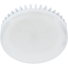 Ecola GX53   LED 10,0W Tablet 220V 2800K матовое стекло (ребристый алюм. радиатор) 27x75 T5MW10ELC - фото 15068