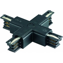 Х-образное соединение к шинопроводу XTS-38-2   (черное) 19170382 - фото 15097