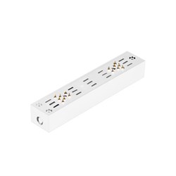 Коннектор прямой MAG-CON-25-I-POWER (WH, 5LN) (Arlight, IP20 Пластик, 3 года) 050229 - фото 151416