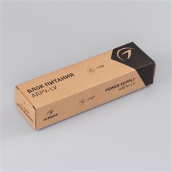 Блок питания ARPV-LV12075 (12V, 6.3A, 75W) (Arlight, IP67 Пластик, 2 года) 012017-3 - фото 152198