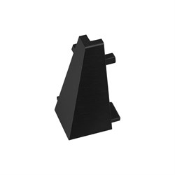 Внешний угол PLINTUS-H40 BLACK  (Arlight, Металл) 052405 - фото 152318