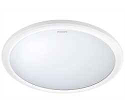333626 LED CEILING, IP20, 2700K, 16 Вт, белый 320x320x79 (круглый, накладной) - св-к PHILIPS 333626166 - фото 15622