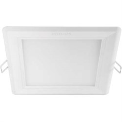 SLIMLIT 120SQ 12W IP20 4000K 140(120)x140(120)x26 белый КВАДРАТ встройка -  LED св-к PHILIPS 595143113 - фото 15629