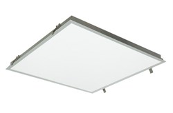 Alumogips-38/opal-sand 610х610 (IP40, 4000К, белый, грильято) c БАП на 3 часа LUXDATOR 36W ЦБ000011871 - фото 156649