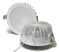 DL-PRIME-L-840-C d=103мм, 60гр., без драйвера - встраиваемый светодиодный светильник Vossloh Schwabe 550892.02 - фото 15708