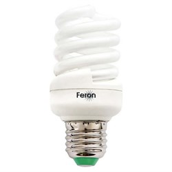 Лампа энергосберегающая КЛЛ 15/864 Е27 D45х100 спираль ELT19 - фото 15947