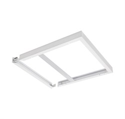 Комплект/рамка для монтажа в гипсокартоне 600x600 PANEL 600 SURFACE MOUNT KIT   LEDVO  4058075813816 - фото 16134