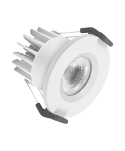 Светильник SPOT FP LED FIX 8W/4000K WT DIM(отсечка R,C)  IP65 огнеупорный 670Lm  36°  LEDVO  4058075127555 - фото 16152