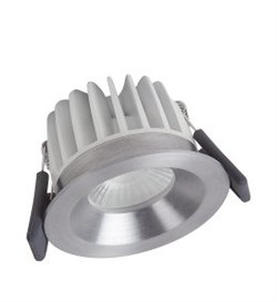 Светильник SPOT LED FIX 8W/4000K SI DIM(отсечка R,C) IP44 670Lm  серебр.  LEDVO 4058075811317 - фото 16153