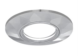 Светильник Gauss Backlight BL057 Круг Гран. Кристалл/Хром, Gu5.3, LED 4100K 1/40 BL057 - фото 16163