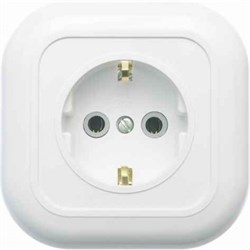 Розетка с/п.1-но мест.  "Валентина " РС10-153 - фото 16206