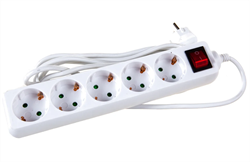 Удлинитель Navigator 71 558 NPE-S-05-500-ESC-3x0.75 с/з с выкл. 5 гн. 5м 71558 - фото 162932