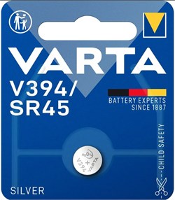 Батарейки серебряно-цинковые VARTA V 394 бл.1 4008496336463 - фото 163211