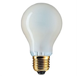 Лампа ReinfC   40W E27 230V A60 FR_PHILIPS_(вибростойкая матовая D60) - 09032405 - фото 16323