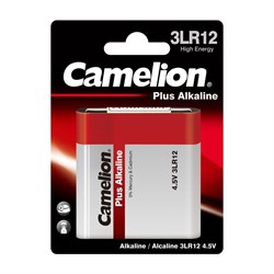 Camelion 3LR12 Plus Alkaline BL-1 (3LR12-BP1, батарейка, 4.5B) 1656 - фото 163788
