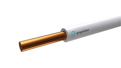 Провод установочный ПуВ(ПВ1)  0,75 мм кв. белый "РЭК- PRYSMIAN" ПуВ(ПВ1) 0,75 белый рэк - фото 165229