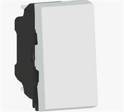 Выключатель Legrand Mosaic -1М белый 10A 074000 - фото 165405