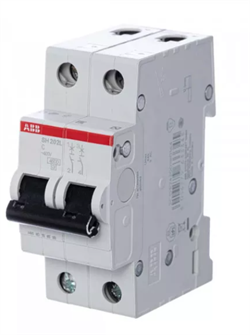 Выключатель автоматический двухполюсный 63А С SH202L 4.5кА (SH202L C63) 2CDS242001R0634 - фото 165677