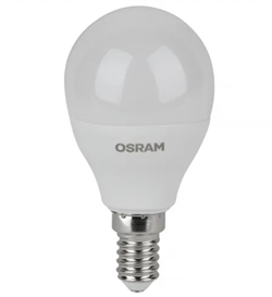 Лампа светодиодная шарик LS CLP100 9W/827 230V FR E14 OSRAM 4099854327537 - фото 165755