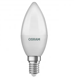 Лампа светодиодная свеча LS CLB100 9W/865 230V FR E14 OSRAM 4099854327506 - фото 165781
