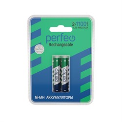 Perfeo AAA1100mAh/2BL  Аккумулятор Пластик PF AAA1100/2BL PL - фото 166047