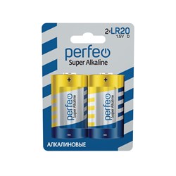 Perfeo LR20/2BL Super Alkaline PF LR20/2BL - фото 166196