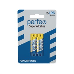Perfeo LR6/2BL Super Alkaline PF LR6/2BL - фото 166218