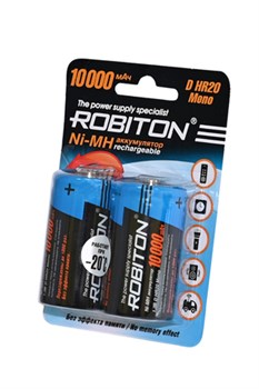ROBITON 10000MHD-2 BL2(блистер 2шт) 13650 - фото 166516