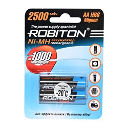 ROBITON 2500MHAA-2 BL2(блистер 2шт) 08793 - фото 167301